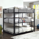 Olga Queen Triple Decker Bed Model Cm-Bk917Q-Bed By Furniture Of America